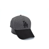 Кепка без регулятора (фулка) Flexfit LA Dodgers 56-58 см KE F1901-24 Темно-сіра