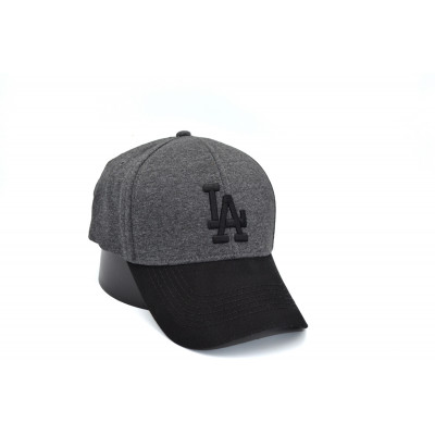 Кепка без регулятора (фулка) Flexfit LA Dodgers 56-58 см KE F1901-24 Темно-сіра