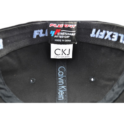 Кепка без регулятора (фулка) Flexfit Calvin Klein 56-58 см KE F1901-45 Чорна