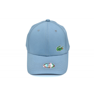 Кепка без регулятора (фулка) Classic Lacoste 57-59 см KE F1901-95 Голуба