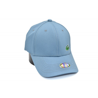 Кепка без регулятора (фулка) Classic Lacoste 57-59 см KE F1901-95 Голуба