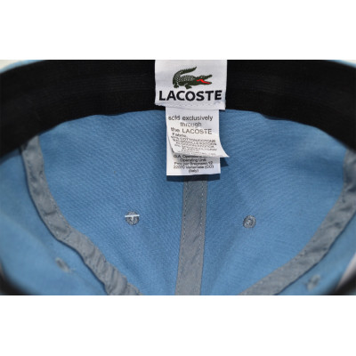 Кепка без регулятора (фулка) Classic Lacoste 57-59 см KE F1901-95 Голуба