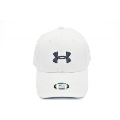 Кепка без регулятора (фулка) Classic Under Armour 55-57 см KE F1901-115 Біла