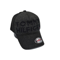 Кепка без регулятора (фулка) Flexfit Tommy Hilfiger 56-58 см KE F1901-145 Темно-сіра