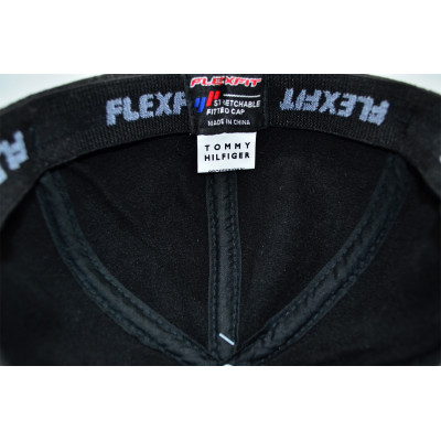 Кепка без регулятора (фулка) Flexfit Tommy Hilfiger 56-58 см KE F1901-145 Темно-сіра