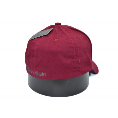 Кепка без регулятора (фулка) Classic Calvin Klein 55-56, 56-57 см KE F1901-155 Бордова