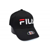 Кепка без регулятора (фулка) Classic Fila 55-56, 56-57 см KE F1901-185 Чорна