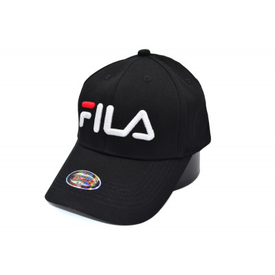 Кепка без регулятора (фулка) Classic Fila 55-56, 56-57 см KE F1901-185 Чорна