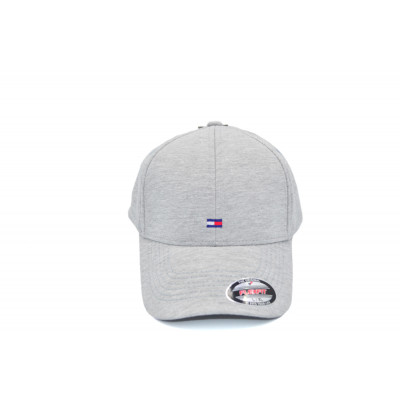 Кепка без регулятора (фулка) Flexfit Tommy Hilfiger 56-58 см KE F1901-5 Світло-сіра