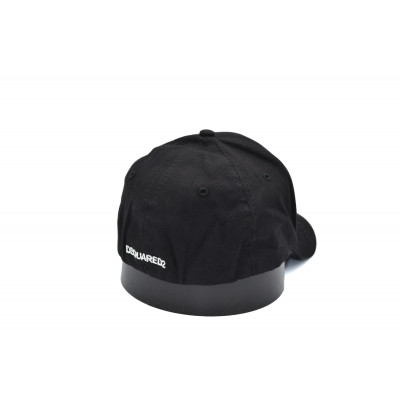 Кепка без регулятора (фулка) Flexfit Dsquared2 56-58 см KE F1901-15 Чорна