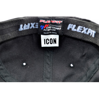 Кепка без регулятора (фулка) Flexfit Dsquared2 56-58 см KE F1901-15 Чорна