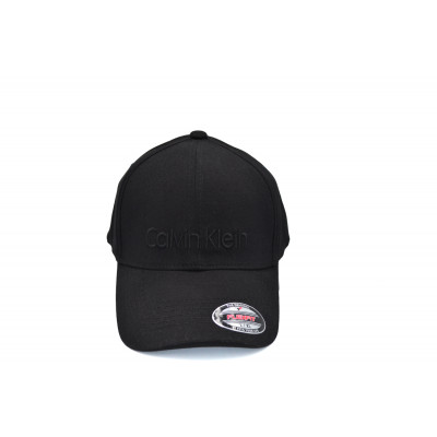 Кепка без регулятора (фулка) Flexfit Calvin Klein 56-58 см KE F1901-46 Чорна