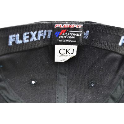 Кепка без регулятора (фулка) Flexfit Calvin Klein 56-58 см KE F1901-46 Чорна