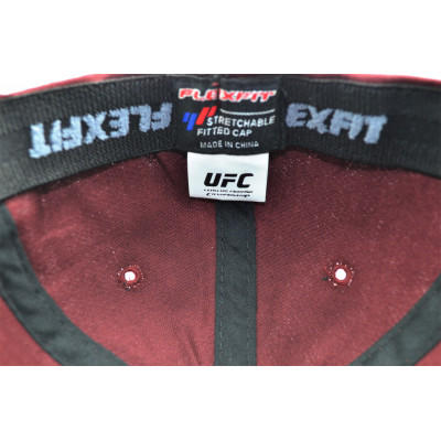 Кепка без регулятора (фулка) Flexfit UFC 56-58 см KE F1901-56 Бордова