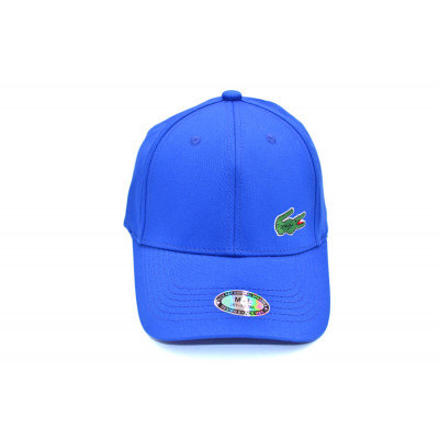 Кепка без регулятора (фулка) Classic Lacoste 57-59 см KE F1901-96 Синя