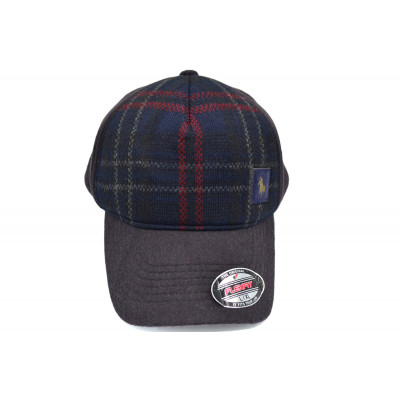 Кепка без регулятора (фулка) Flexfit U.S. Polo Assn. 56-58 см KE F1901-146 Темно-бордова
