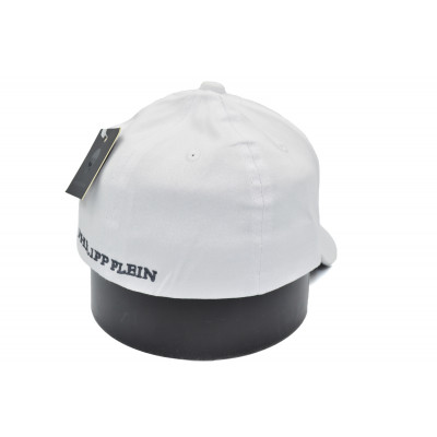 Кепка без регулятора (фулка) Classic Philipp Plein 55-56, 56-57 см KE F1901-156 Біла