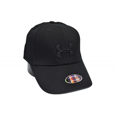 Кепка без регулятора (фулка) Classic Under Armour 55-56, 56-57 см KE F1901-186 Чорна