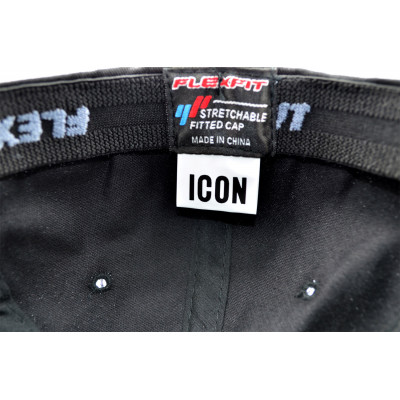 Кепка без регулятора (фулка) Flexfit Dsquared2 56-58 см KE F1901-16 Чорна