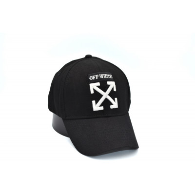 Кепка без регулятора (фулка) Flexfit Off-White 56-58 см KE F1901-17 Чорна