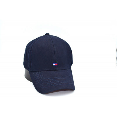 Кепка без регулятора (фулка) Flexfit Tommy Hilfiger 56-58 см KE F1901-27 Темно-синя