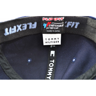 Кепка без регулятора (фулка) Flexfit Tommy Hilfiger 56-58 см KE F1901-27 Темно-синя