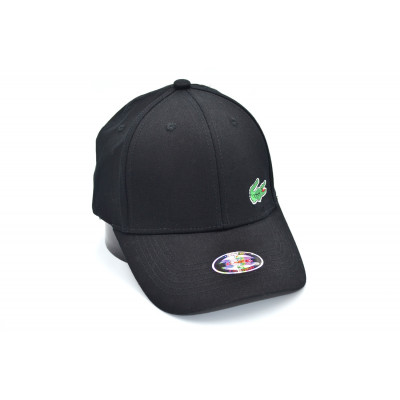 Кепка без регулятора (фулка) Classic Lacoste 57-59 см KE F1901-98 Чорна
