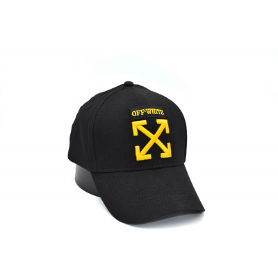 Кепка без регулятора (фулка) Flexfit Off-White 56-58 см KE F1901-18 Чорна