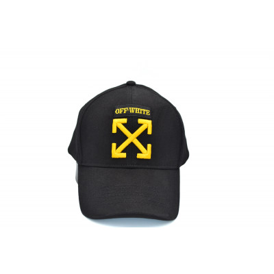 Кепка без регулятора (фулка) Flexfit Off-White 56-58 см KE F1901-18 Чорна