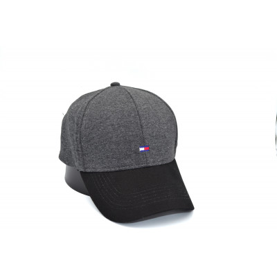 Кепка без регулятора (фулка) Flexfit Tommy Hilfiger 56-58 см KE F1901-28 Темно-сіра