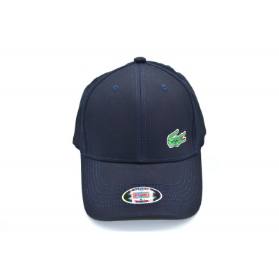 Кепка без регулятора (фулка) Classic Lacoste 57-59 см KE F1901-99 Темно-синя