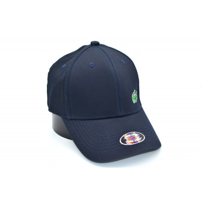 Кепка без регулятора (фулка) Classic Lacoste 57-59 см KE F1901-99 Темно-синя