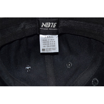 Кепка без регулятора (фулка) NB16 New York Active 55-57 см KE F2001-9 Чорна