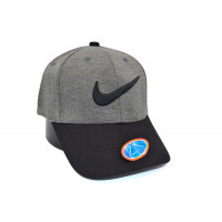 Кепка без регулятора (фулка) Classic Nike 55-56, 56-57, 57-58, 58-59 см KE F1901-149 Темно-сіра