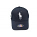 Кепка без регулятора (фулка) Classic Polo Ralph Lauren 55-56, 56-57 см KE F1901-169 Темно-синя