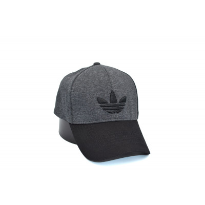 Кепка без регулятора (фулка) Flexfit Adidas 56-58 см KE F1901-50 Темно-сіра