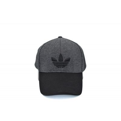 Кепка без регулятора (фулка) Flexfit Adidas 56-58 см KE F1901-50 Темно-сіра