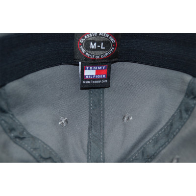 Кепка без регулятора (фулка) Classic Tommy Hilfiger 55-57, 56-58 см KE F1901-70 Сіра