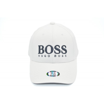 Кепка без регулятора (фулка) Classic Hugo Boss 57-59, 59-61 см KE F1901-80 Біла
