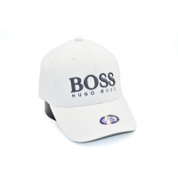 Кепка без регулятора (фулка) Classic Hugo Boss 57-59, 59-61 см KE F1901-80 Біла