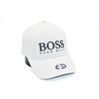 Кепка без регулятора (фулка) Classic Hugo Boss 57-59, 59-61 см KE F1901-80 Біла