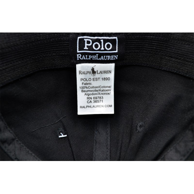 Кепка без регулятора (фулка) Classic Polo Ralph Lauren 55-56, 56-57 см KE F1901-170 Чорна
