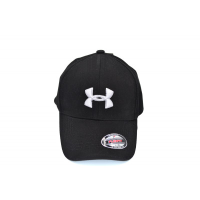 Кепка без регулятора (фулка) Flexfit Under Armour 56-58 см KE F1901-10 Чорна