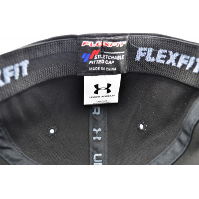 Кепка без регулятора (фулка) Flexfit Under Armour 56-58 см KE F1901-10 Чорна