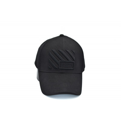 Кепка без регулятора (фулка) Flexfit Off-White 56-58 см KE F1901-20 Чорна