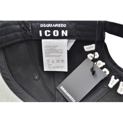 Бейсболка трекер Classic Dsquared2 57-59 см KE T1730-148 Чорна