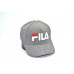 Дитяча бейсболка трекер Classic Fila 53-55 см KE T1730-98 Світло-сіра