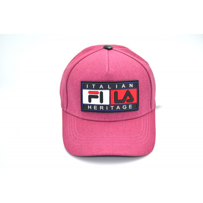 Дитяча бейсболка трекер Classic Fila 53-55 см KE T1730-108 Світло-бордовий Дитяча бейсболка трекер Classic Fila 53-55 см KE T1730-108 Світло-бордовий