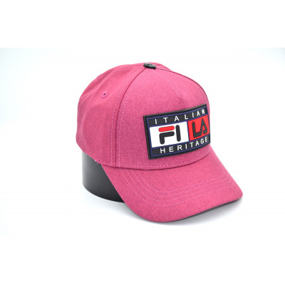 Дитяча бейсболка трекер Classic Fila 53-55 см KE T1730-108 Світло-бордовий