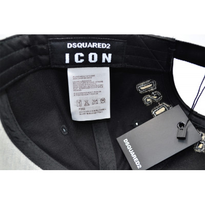 Бейсболка трекер Classic Dsquared2 57-59 см KE T1730-149 Чорна